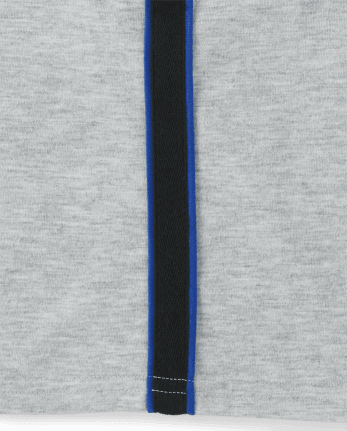 Boys Side Stripe Pajama Shorts