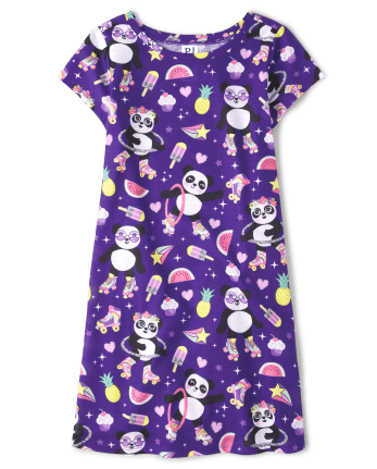 Panda nightgown hot sale