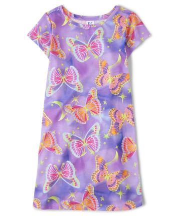Girls Butterfly Nightgown