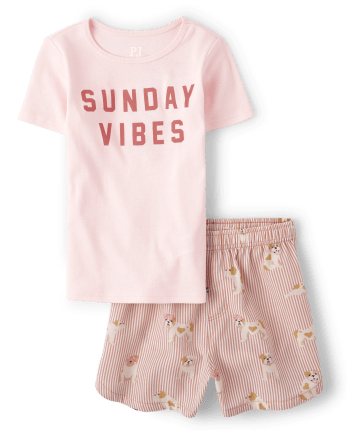 Girls Sunday Vibes Pajamas