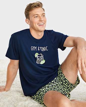 Mens Graphic Sleep Tee