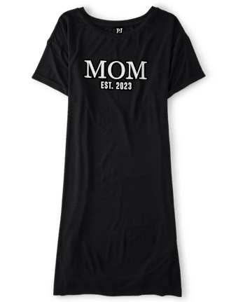 Womens Mom Modal Maternity Sleep Shirt