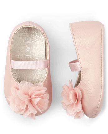 Baby Girls Floral Ballet Flats