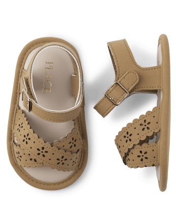 Baby Girls Perforated Sandals