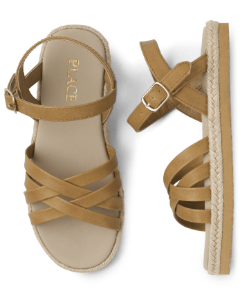 Girls Espadrille Sandals