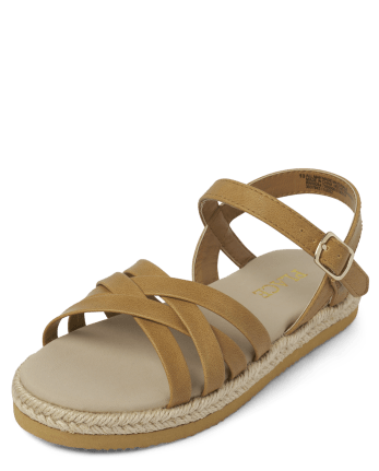 Girls Espadrille Sandals