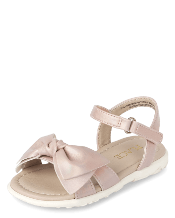 Toddler Girls Bow Sandals | The Children's Place - PINK