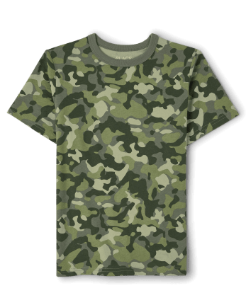Boys Camo Top