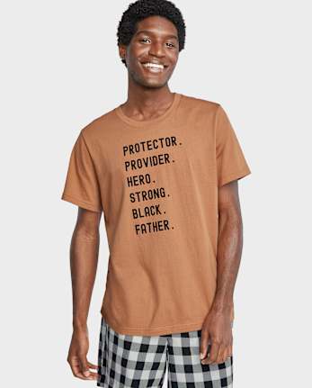 Camiseta para dormir con estampado gráfico para hombre