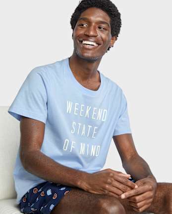 Mens Graphic Sleep Tee