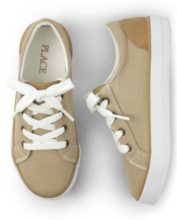 Boys Lace Up Sneakers