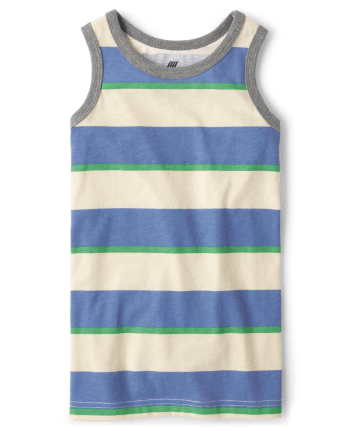 Boys Striped Tank Top