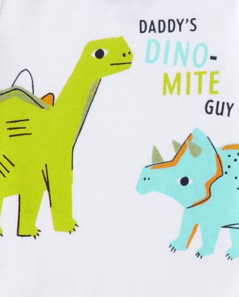 Body de dinosaurio para bebé niño, paquete de 5