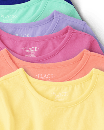 Girls Tee Shirt 8-Pack