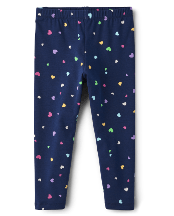 Girls Print Knit Capri Leggings | The Children's Place - MILKY WAY