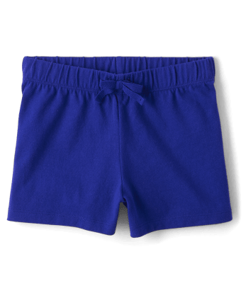 Short à enfiler pour filles - NAVY NARROWS