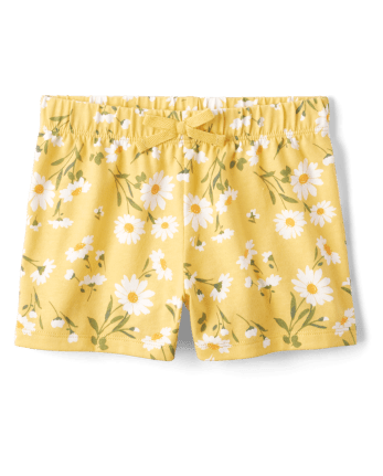 Short imprimé à enfiler pour filles