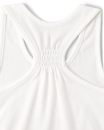 Camiseta sin mangas con estampado para niñas