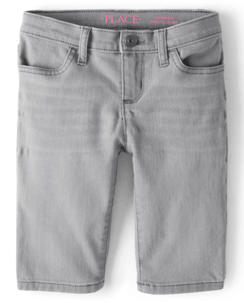 Pantalones cortos de sarga para niñas