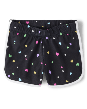 Girls Print Dolphin Shorts