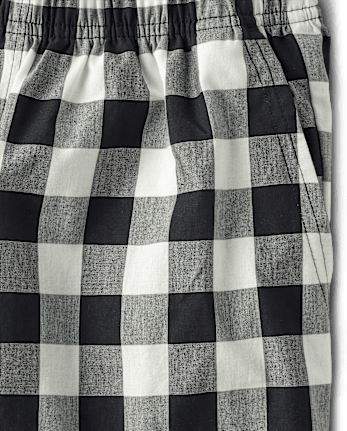 Shorts de pijama de popelina con estampado para hombre