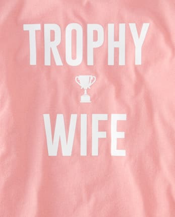 Camiseta para dormir con estampado gráfico para mujer