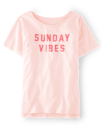 Camiseta para dormir con estampado gráfico para mujer