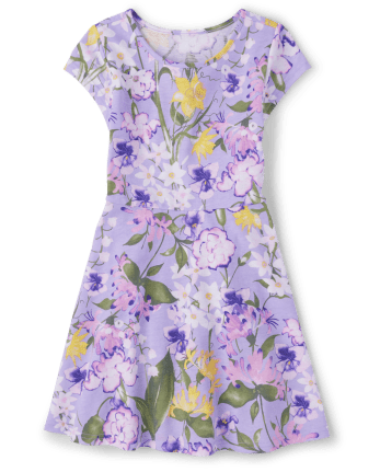 Violet Heartstrings Dress – GirlSPARK Boutique