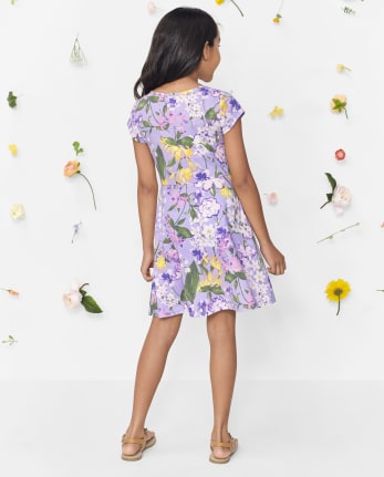 Girls Floral Everyday Dress