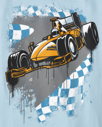 Boys Racecar Graphic Tee