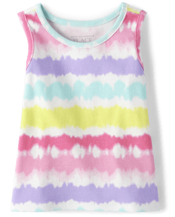 Baby / Toddler Casual Solid Tie Dye Camisole Top