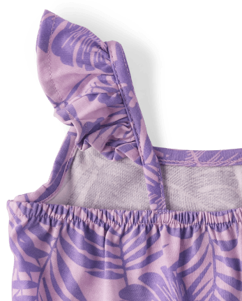 Baby And Toddler Girls Tropical Everyday Dress