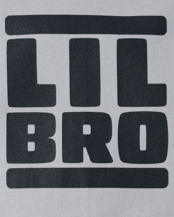 Baby Boys Lil Bro Graphic Bodysuit