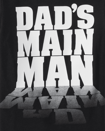 Baby And Toddler Boys Dad's Man Graphic Tee