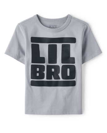 Baby And Toddler Boys Lil Bro Graphic Tee