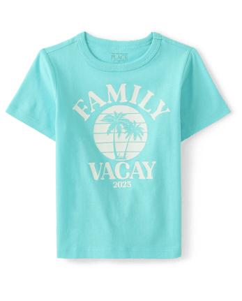 Baby And Toddler Matching Family Vacay Graphic Tee
