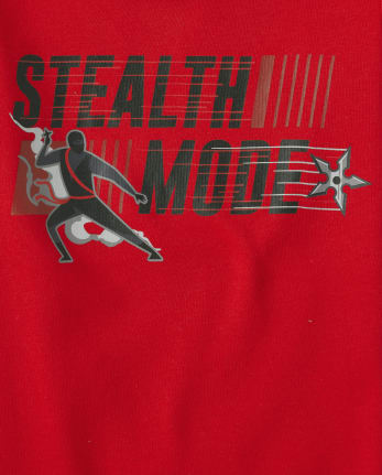 Pijama de algodón con ajuste ceñido Stealth Mode para niños