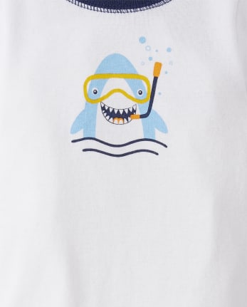 Baby Boys Sea Critter Bodysuit 5-Pack