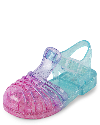 Toddler Girls Glitter Jelly Sandals