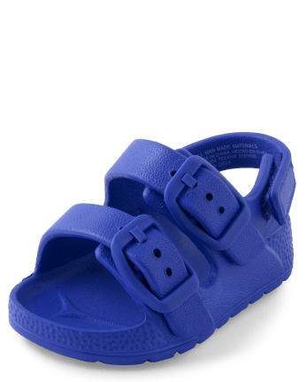 Sandalias con hebilla para bebé niño | The Children's BLUE