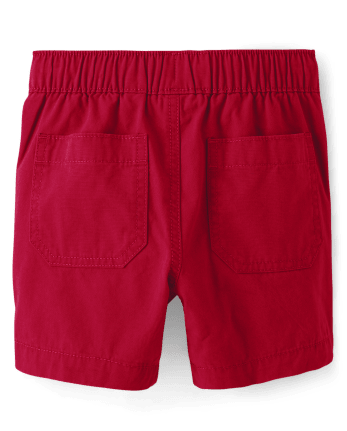 Baby And Toddler Boys Woven Pull On Jogger Shorts | The Children's ...