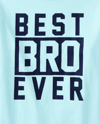 Boys Best Bro Graphic Tee