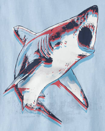 Boys Shark Graphic Tee