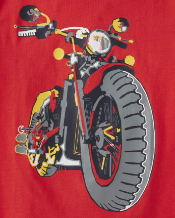Boys Mountain Bike Graphic Tee
