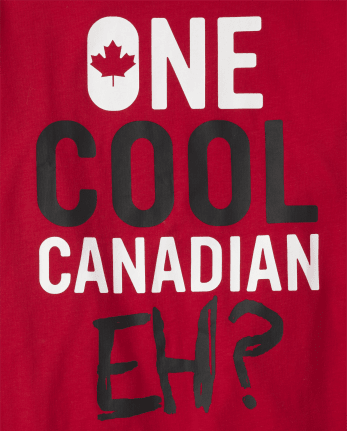 T-shirt graphique canadien cool pour garçons