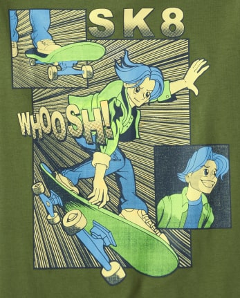 Boys Skater Graphic Tee