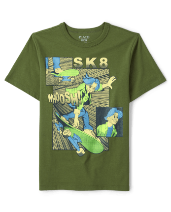 Boys Skater Graphic Tee