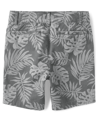 Boys Print Chino Shorts