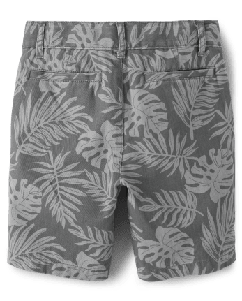 Boys Print Chino Shorts