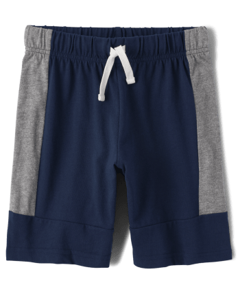 Shorts sin cierres con bloques de color para niños